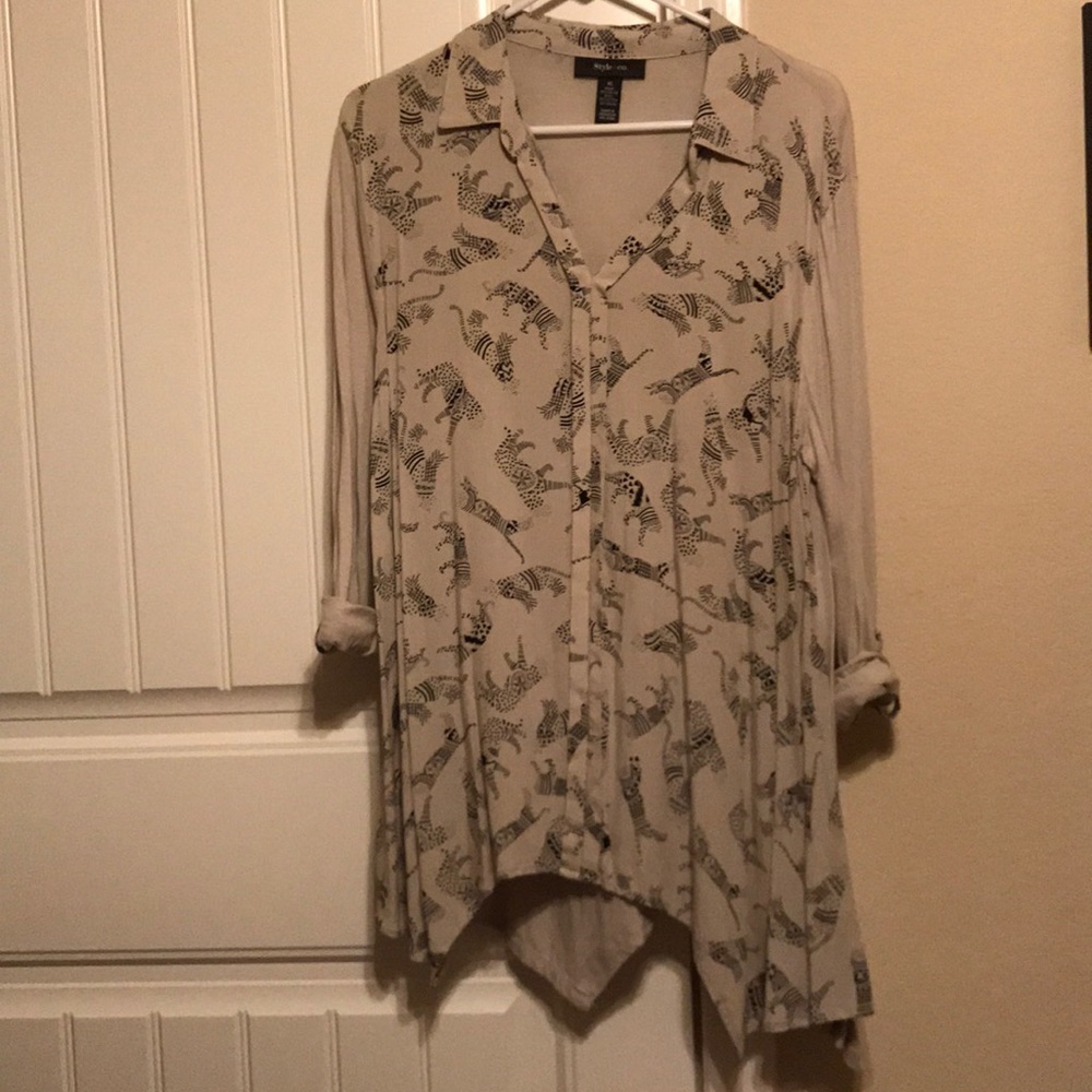 Style & co. Long sleeve blouse.